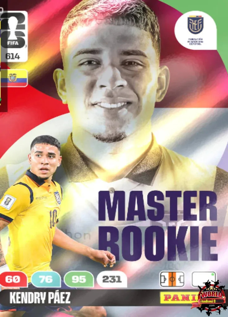 Kendry Paez - Panini Adrenalyn XL FIFA World Cup 2026 - Near Mint