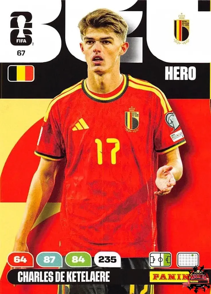 Charles De Ketelaere - Panini Adrenalyn XL FIFA World Cup 2026 - Near Mint