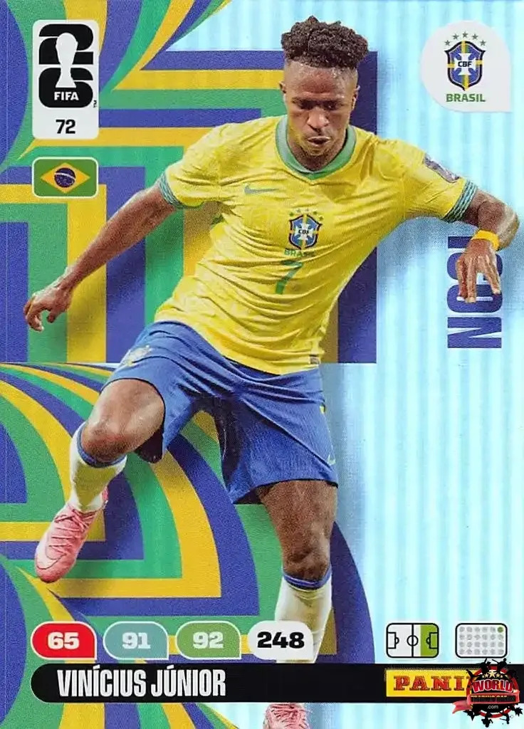 Vinicius Junior - Panini Adrenalyn XL FIFA World Cup 2026 - Near Mint