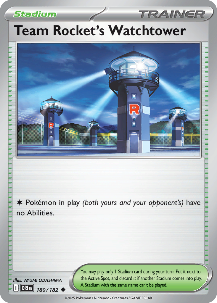 Torre di Guardia del Team Rocket - Rivali Predestinati - Near Mint
