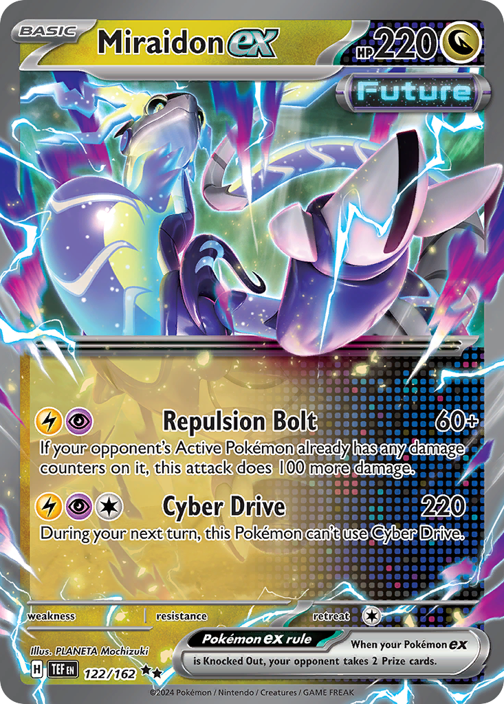 Miraidon ex - Temporal Forces - Near Mint