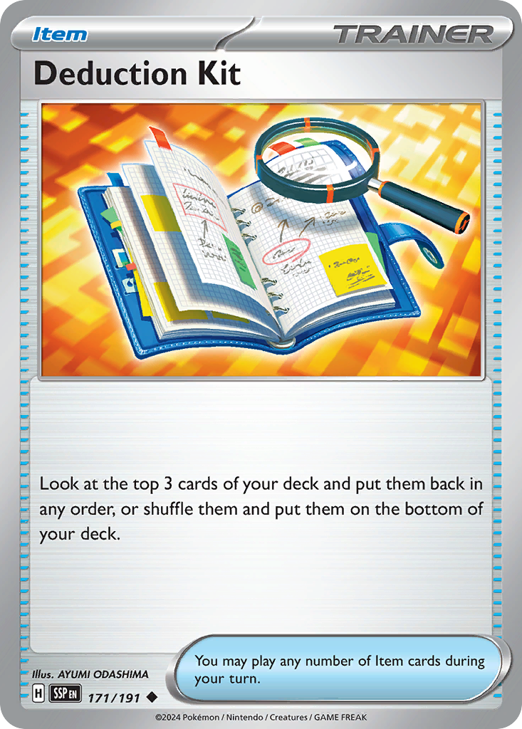 Deduction Kit - Surging Sparks - Near Mint