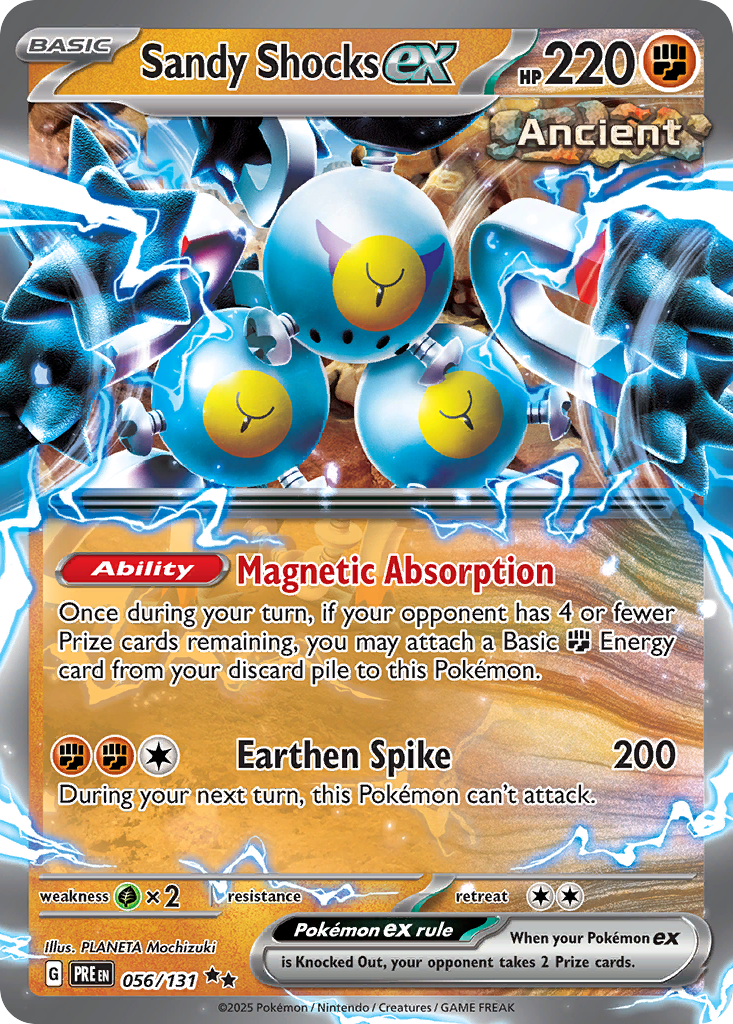 Sandy Shocks ex - Prismatic Evolutions - Near Mint