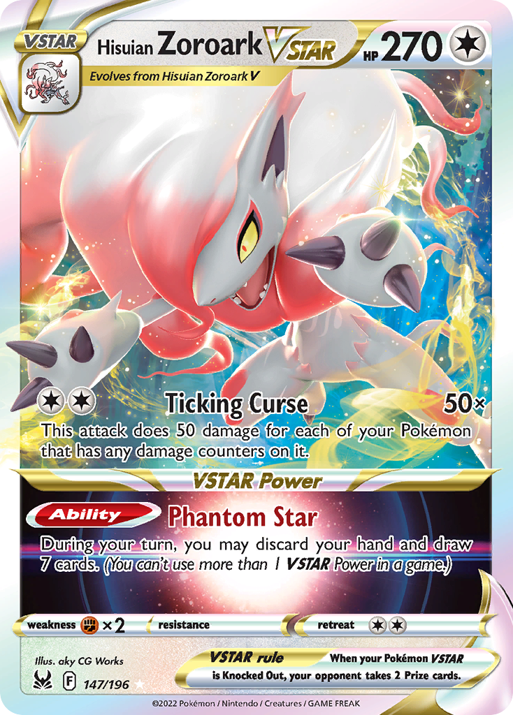 Hisuian Zoroark VSTAR - Origine Perduta - Near Mint