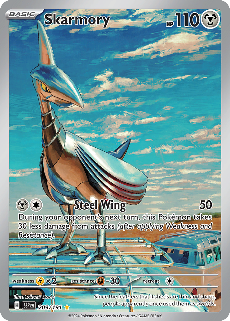 Skarmory - Surging Sparks - Casi como nuevo
