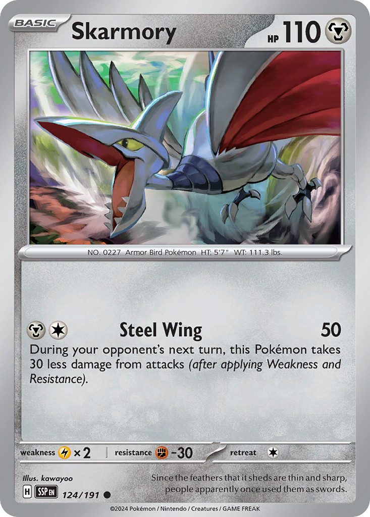 Skarmory - Surging Sparks - Casi Nuevo