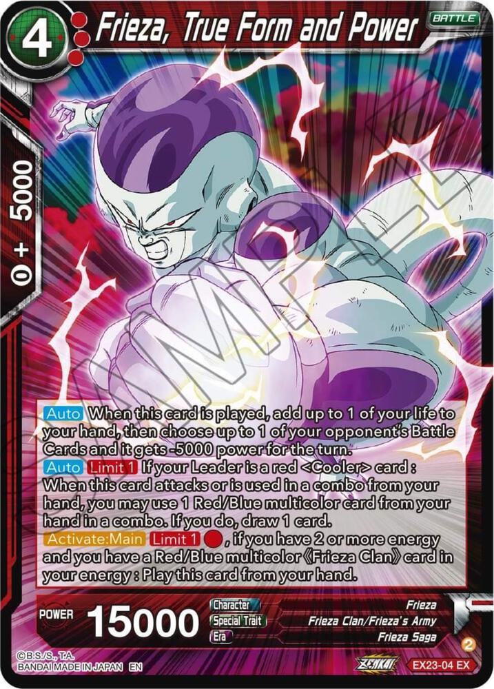 Frieza, Wahre Form und Kraft - Erweiterungs-Deckbox-Set 23: Premium Anniversary Box 2023 - Nahezu neuwertig