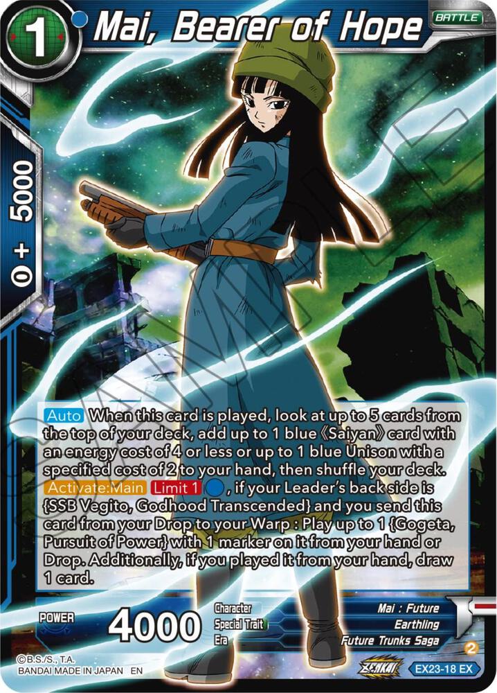 Mai, Portadora de Esperanza - Expansion Deck Box Set 23: Premium Anniversary Box 2023 - Casi Nuevo