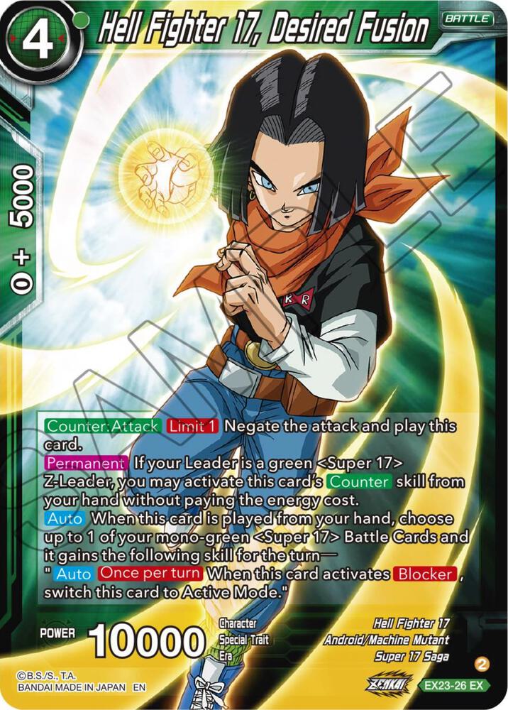 Hell Fighter 17, Desired Fusion - Expansion Deck Box Set 23: Premium Anniversary Box 2023 - Come Nuovo