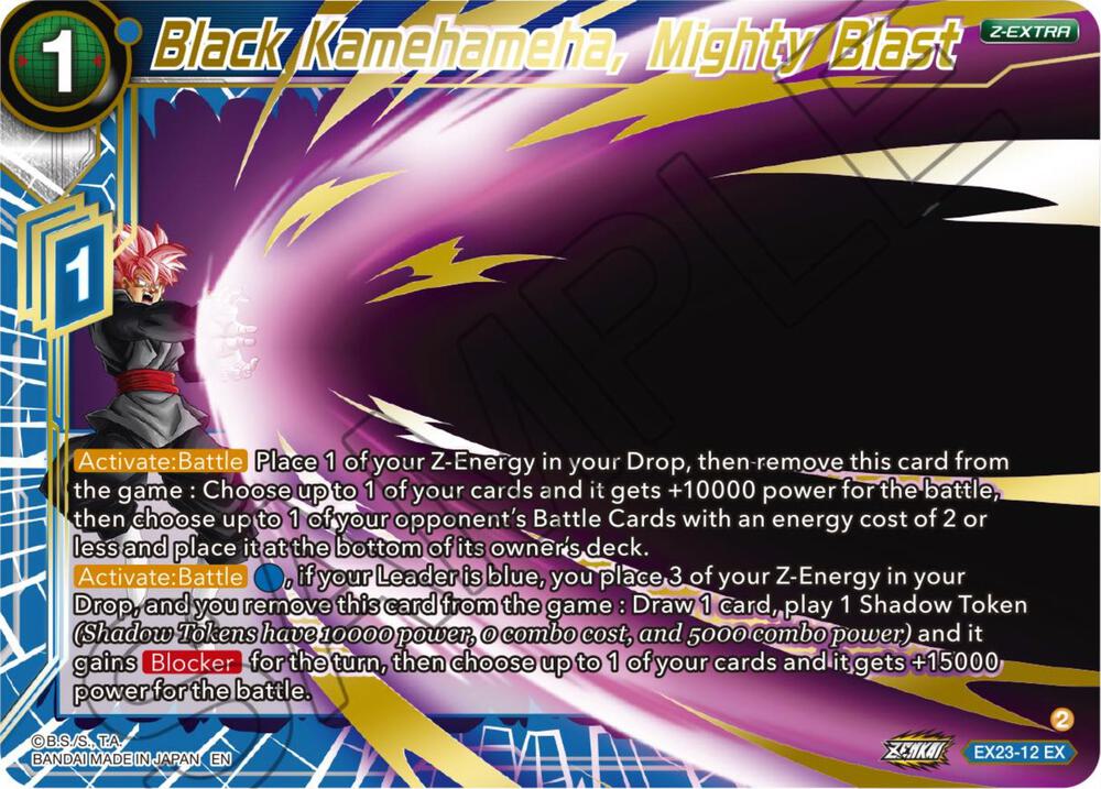 Black Kamehameha, Mighty Blast - Expansion Deck Box Set 23: Premium Anniversary Box 2023 - Near Mint