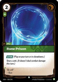 Rune Prison - Origins - Near Mint