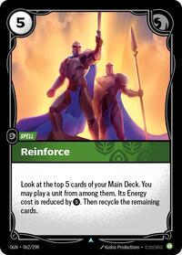 Reinforce - Origins - Near Mint