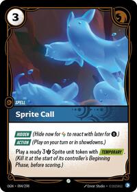 Sprite Call - Origins - Near Mint