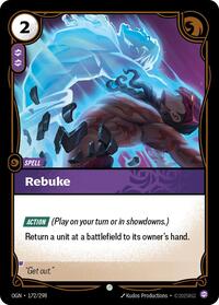 Rebuke - Origins - Near Mint