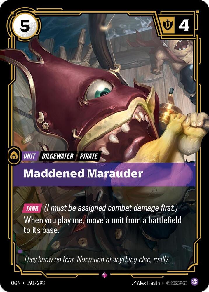 Maddened Marauder - Origins - Near Mint