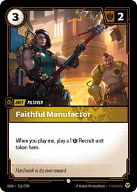 Faithful Manufactor - Origins - Near Mint