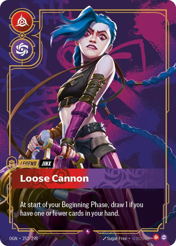 Jinx - Loose Cannon - Origins - Nahezu neuwertig