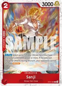 Sanji - ST21-003 (Pirate Foil) - Premium Booster -The Best- Vol. 2 - Near Mint