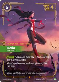 Irelia, Fervent - Spiritforged - Near Mint