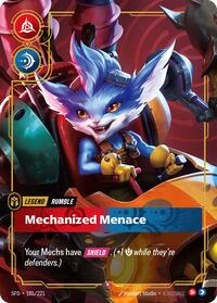Rumble, Mechanized Menace - Spiritforged - Near Mint