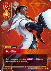 Lucian, Purifier - Spiritforged - Near Mint