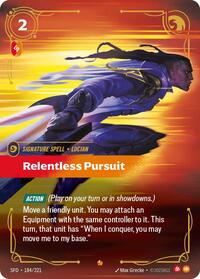 Relentless Pursuit - Spiritforged - Near Mint