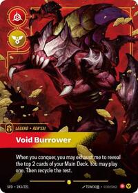 Rek'sai, Void Burrower (Overnumbered) - Spiritforged - Near Mint