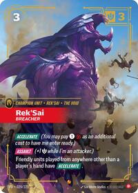 Rek'Sai, Breacher - Spiritforged - Near Mint