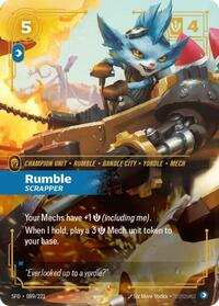 Rumble, Scrapper - Spiritforged - Near Mint