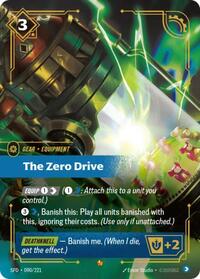 The Zero Drive - Spiritforged - Near Mint