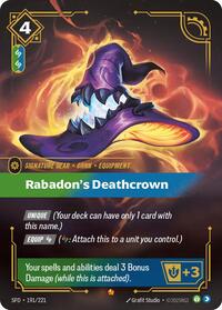 Rabadon's Deathcrown - Spiritforged - Near Mint