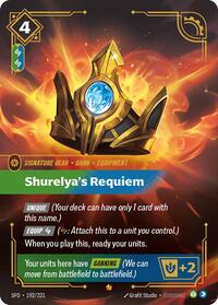 Shurelya's Requiem - Spiritforged - Near Mint
