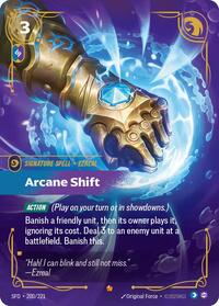 Arcane Shift - Spiritforged - Near Mint