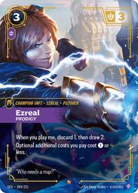 Ezreal, Prodigy - Spiritforged - Near Mint