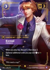 Ezreal, Prodigy (Alternate Art) - Spiritforged - Near Mint