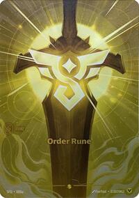Order Rune (R06a) - Spiritforged - Near Mint