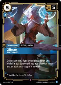 Zilean - Time Mage - Unleashed - Near Mint