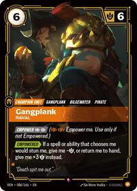 Gangplank - Naval - Vendetta - Nahezu neuwertig