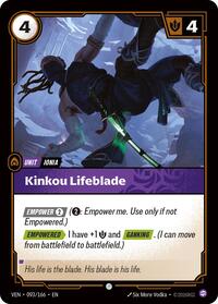 Kinkou Lifeblade - Vendetta - Casi Nuevo