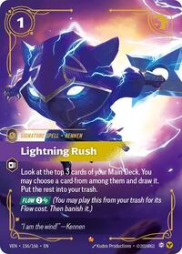 Lightning Rush - Vendetta - Near Mint
