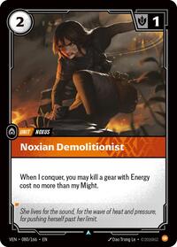 Noxian Demolitionist - Vendetta - Near Mint
