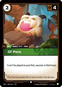 Ol' Poro - Vendetta - Near Mint