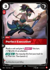 Perfect Execution - Vendetta - Near Mint