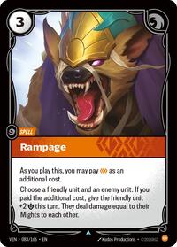 Rampage - Vendetta - Near Mint
