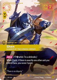 Shen - Chef de l’Ordre du Kinkou - Vendetta - Comme neuf