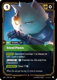 Steel Paws - Vendetta - Near Mint