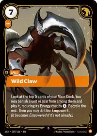 Wild Claw - Vendetta - Comme neuf
