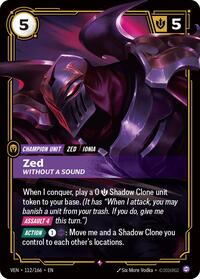 Zed - Without a Sound - Vendetta - Near Mint