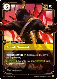 Aurok General - Vendetta - Near Mint