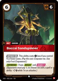 Baccai Sandspinner - Vendetta - Near Mint